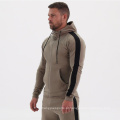 Ginásio masculino use mangas compridas jaqueta esportiva listrada listrada com capuz full zip mole